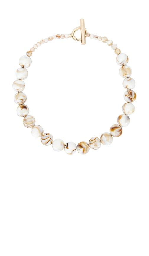 Lovers and Friends Karina Necklace in White,Brown by LOVERS&FRIENDS