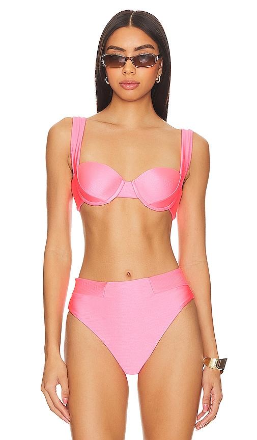 Lovers and Friends Karina Top in Pink by LOVERS&FRIENDS