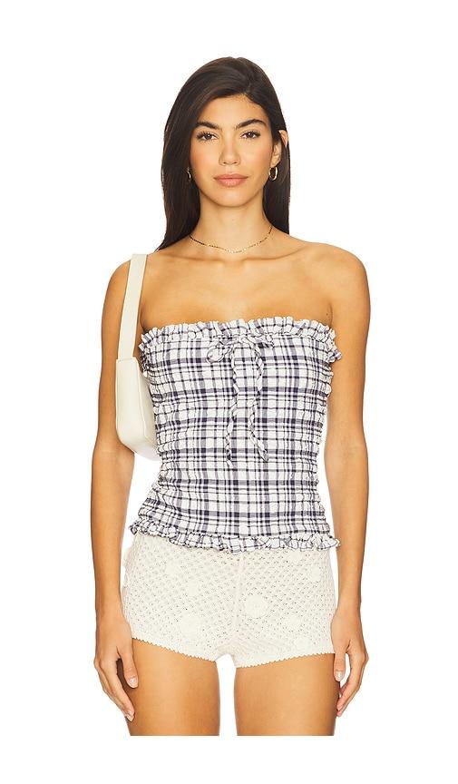 Lovers and Friends Katrina Top in Navy by LOVERS&FRIENDS