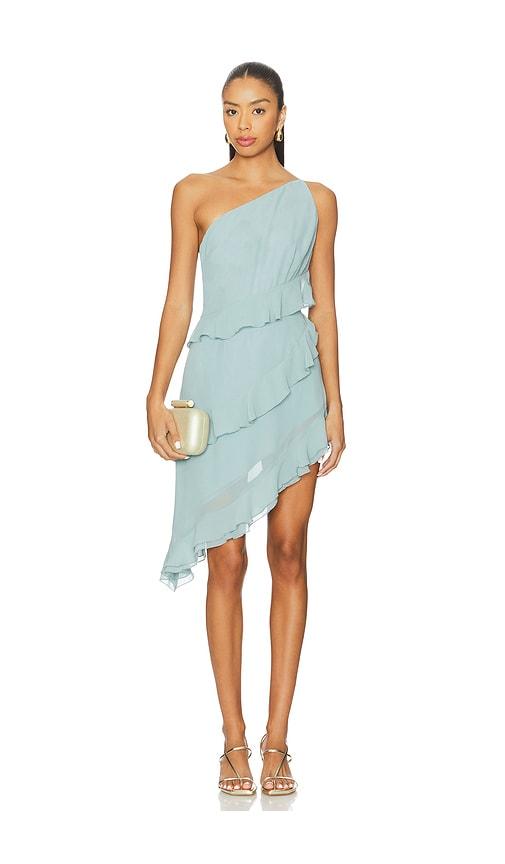 Lovers and Friends Kimberly Mini Dress in Teal by LOVERS&FRIENDS