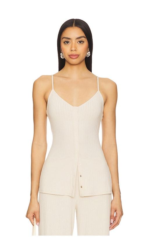 Lovers and Friends Kinsley Top in Beige by LOVERS&FRIENDS