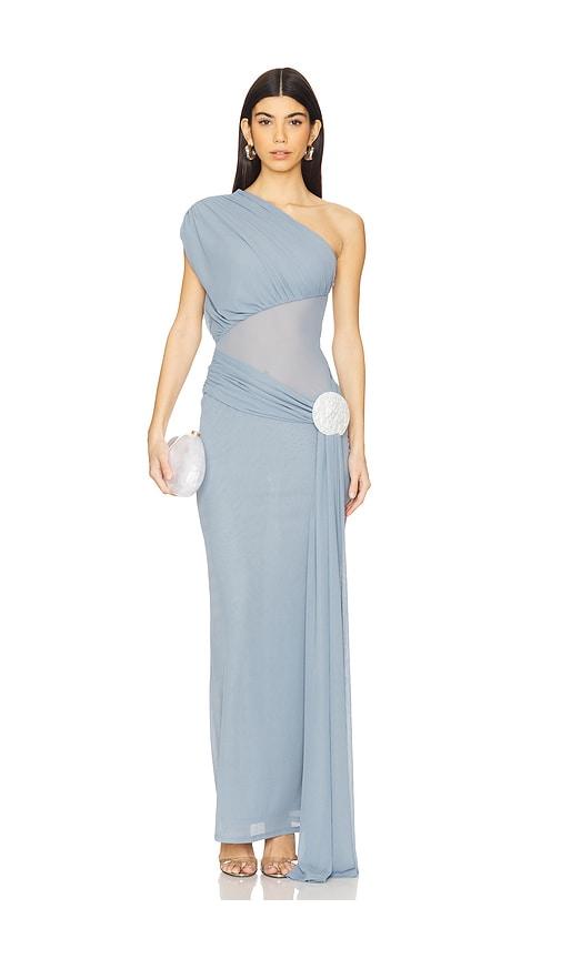 Lovers and Friends Lea Gown in Blue by LOVERS&FRIENDS