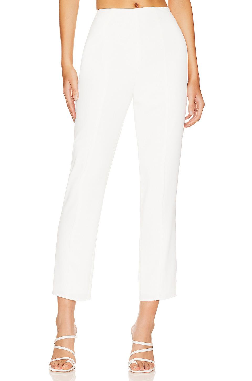 Lovers and Friends Liam Pant in White by LOVERS&FRIENDS