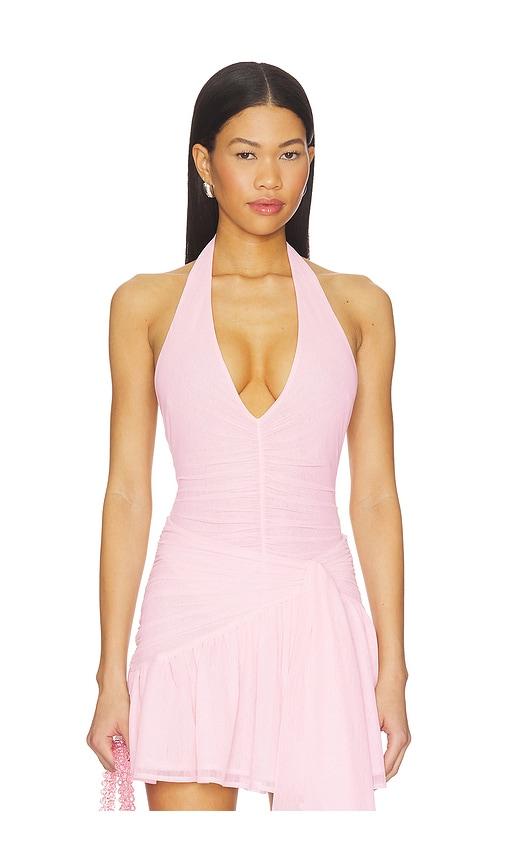 Lovers and Friends Lilah Bodysuit in Pink by LOVERS&FRIENDS