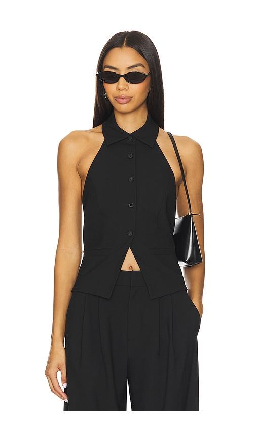 Lovers and Friends Lonnie Top in Black by LOVERS&FRIENDS