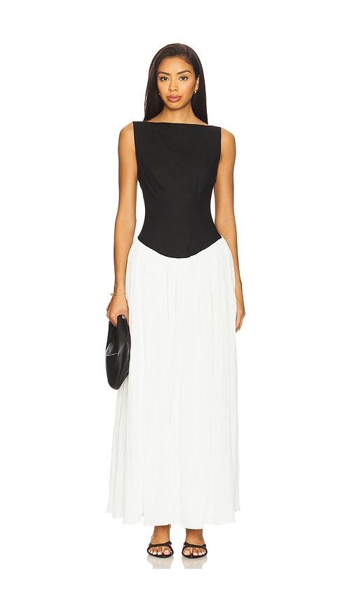 Lovers and Friends Lorelie Maxi Dress in Black,White by LOVERS&FRIENDS