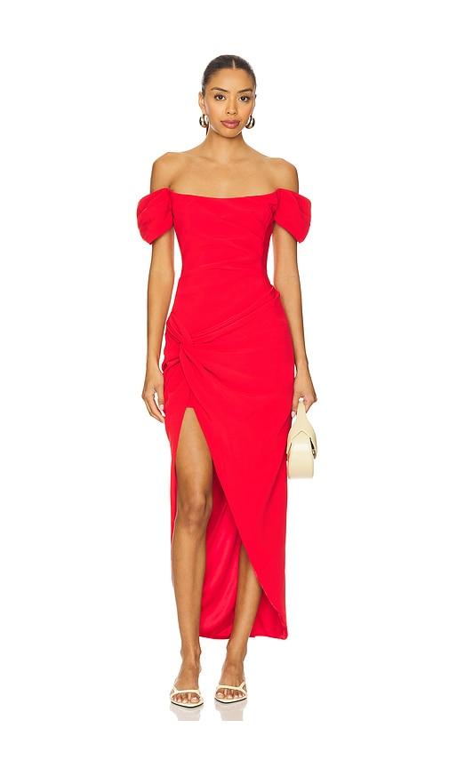 Lovers and Friends Lovers + Friends Annie Maxi Dress in Red by LOVERS&FRIENDS