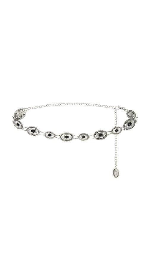 Lovers and Friends Lovers + Friends Sofia Belt in Metallic Silver by LOVERS&FRIENDS