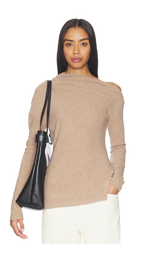 Lovers and Friends Lowri Top in Tan by LOVERS&FRIENDS