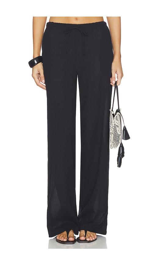 Lovers and Friends Lucca Pant in Black by LOVERS&FRIENDS