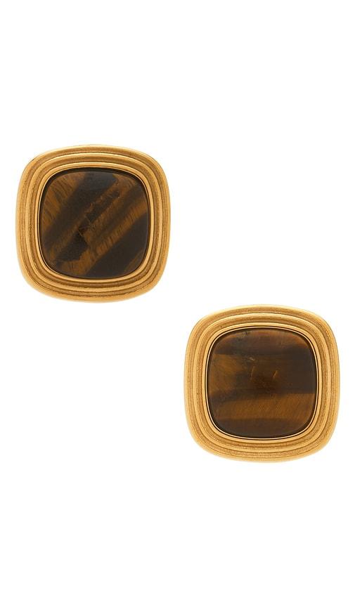 Lovers and Friends Luciana Earrings in Brown by LOVERS&FRIENDS