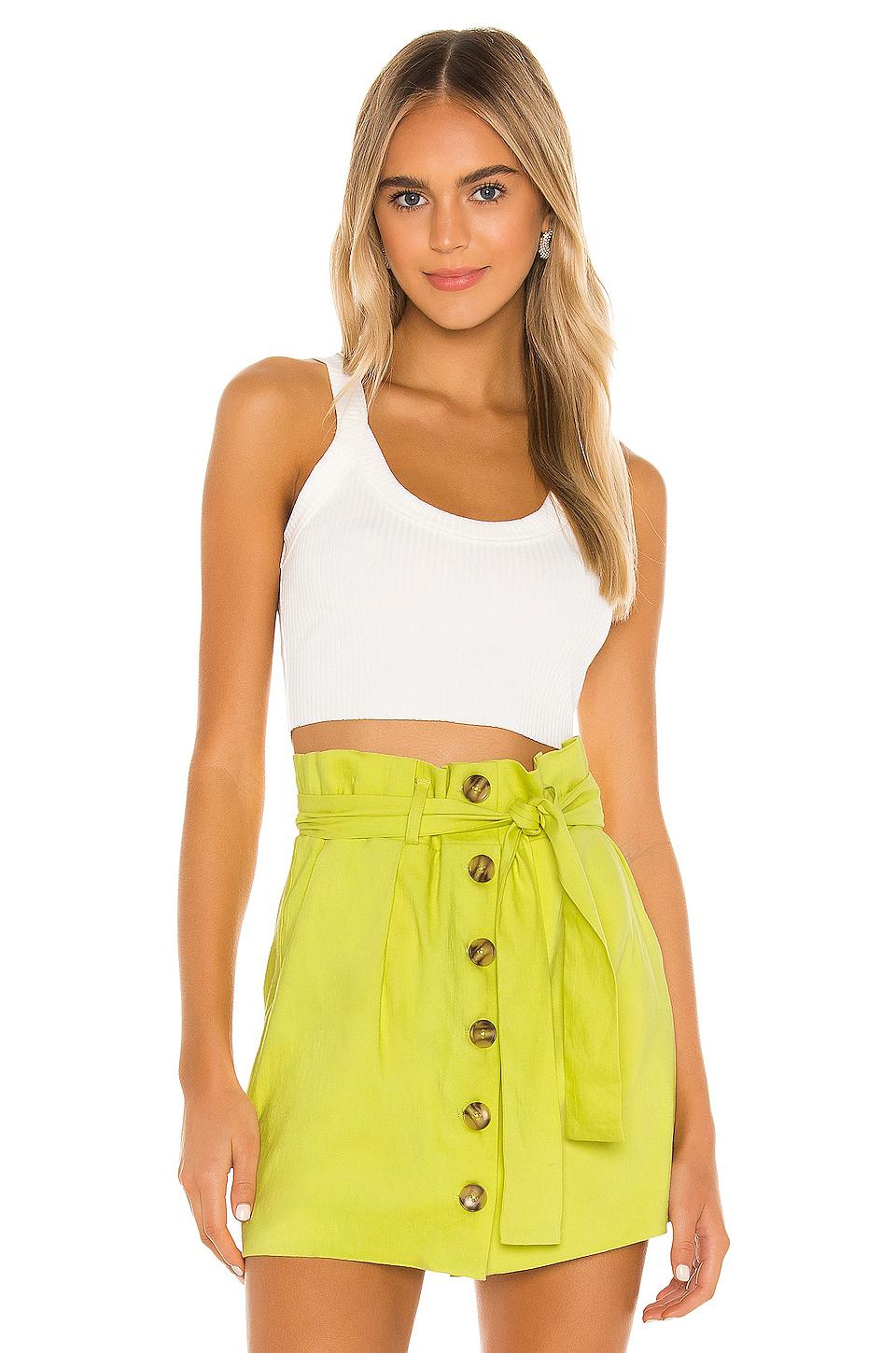 Lovers and Friends Mac Top in White by LOVERS&FRIENDS