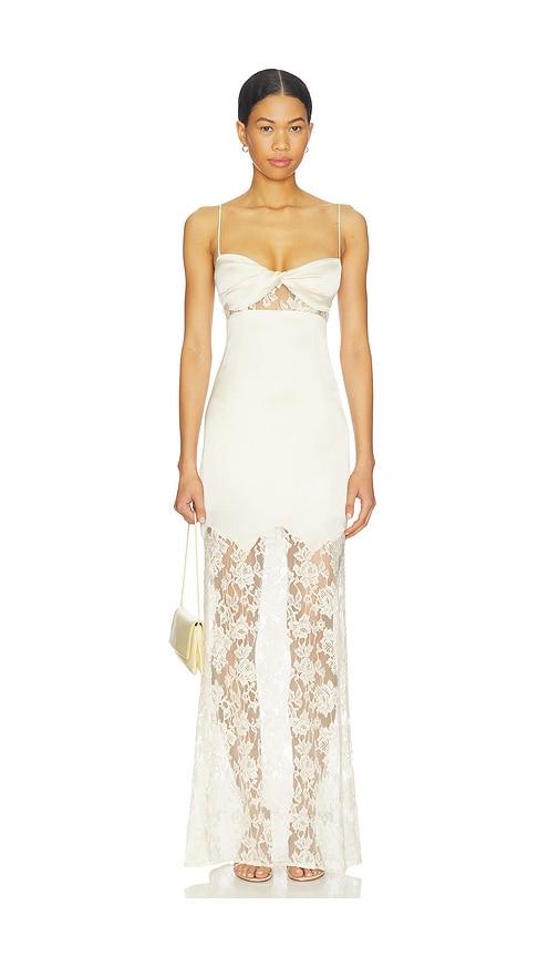 Lovers and Friends Marcy Maxi Dress in Ivory by LOVERS&FRIENDS