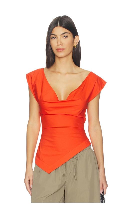 Lovers and Friends Margo Top in Red by LOVERS&FRIENDS