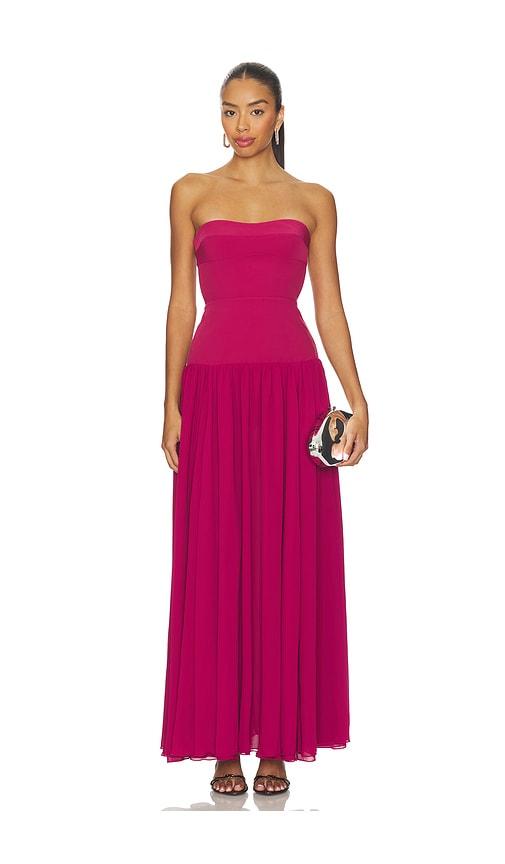 Lovers and Friends Margot Gown in Pink by LOVERS&FRIENDS