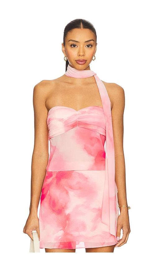 Lovers and Friends Mariah Top in Coral by LOVERS&FRIENDS