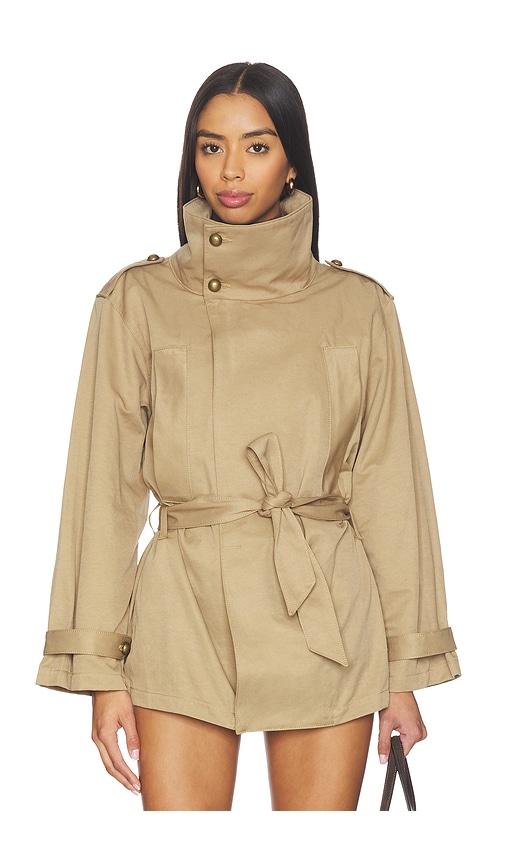 Lovers and Friends Mason Jacket in Tan by LOVERS&FRIENDS