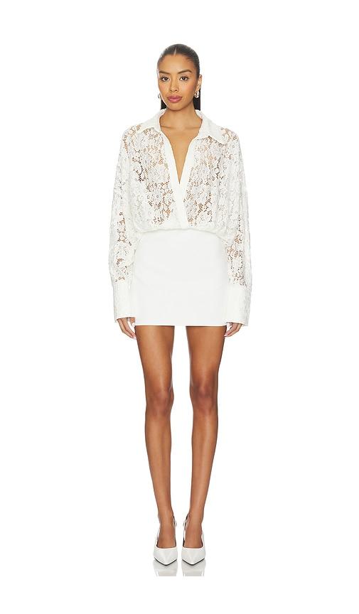 Lovers and Friends Melanie Mini Dress in White by LOVERS&FRIENDS