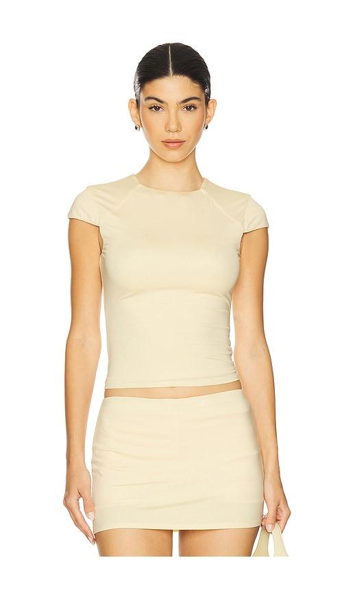Lovers and Friends Mia Top in Lemon by LOVERS&FRIENDS
