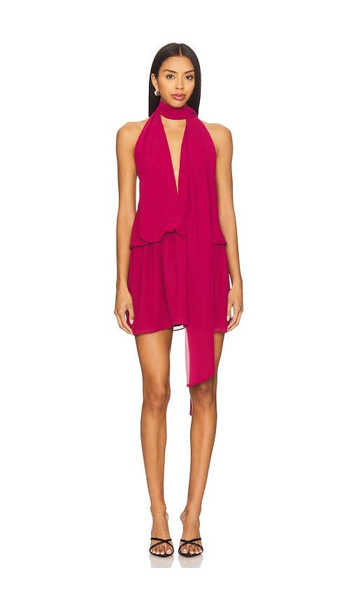 Lovers and Friends Michelle Mini Dress in Wine by LOVERS&FRIENDS