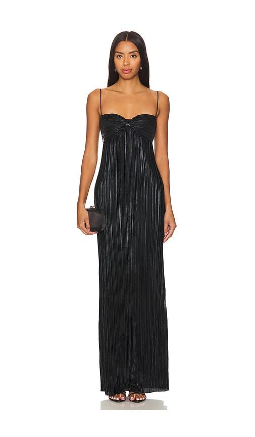 Lovers and Friends Mya Gown in Black by LOVERS&FRIENDS