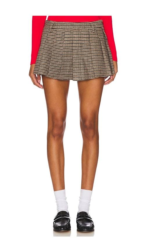 Lovers and Friends Nicki Skort in Brown by LOVERS&FRIENDS