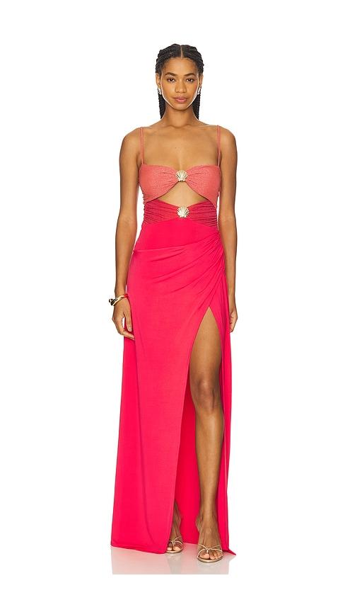 Lovers and Friends Nika Maxi Dress in Coral by LOVERS&FRIENDS