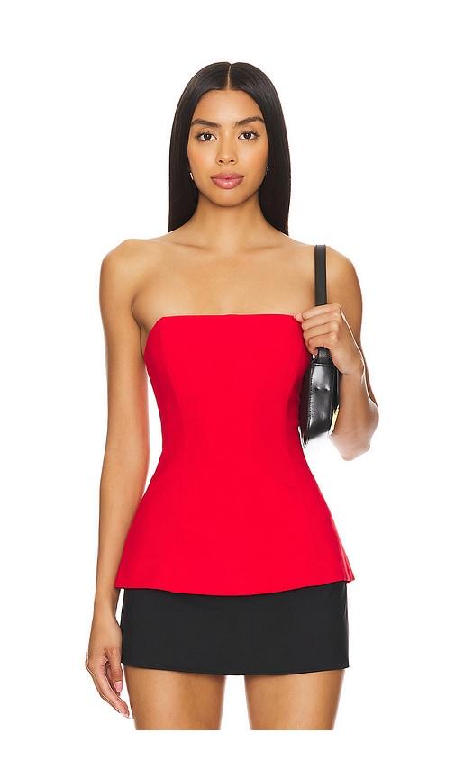 Lovers and Friends Noah Top in Red by LOVERS&FRIENDS