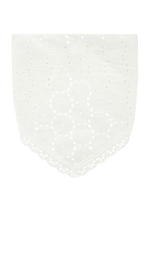 Lovers and Friends Paloma Triangle Scarf in White by LOVERS&FRIENDS