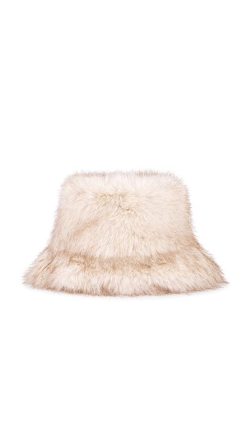 Lovers and Friends Perri Faux Fur Bucket Hat in Grey by LOVERS&FRIENDS Lovers and Friends Perri Faux Fur Bucket Hat in Grey by LOVERS&FRIENDS