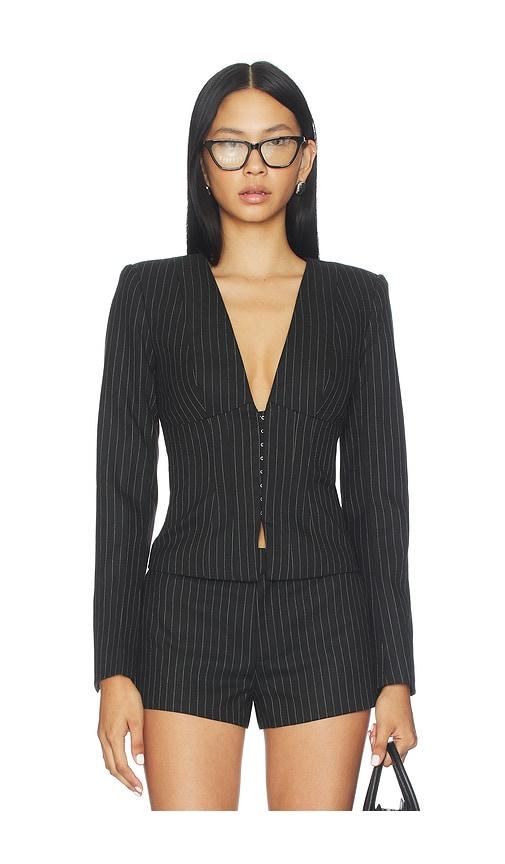Lovers and Friends Peyton Blazer Jacket in Black by LOVERS&FRIENDS