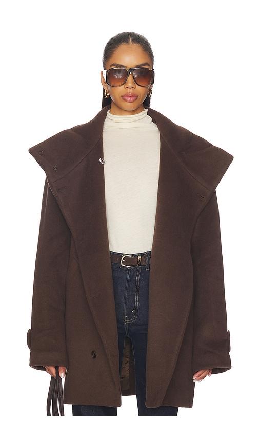 Lovers and Friends Rae Coat in Brown by LOVERS&FRIENDS