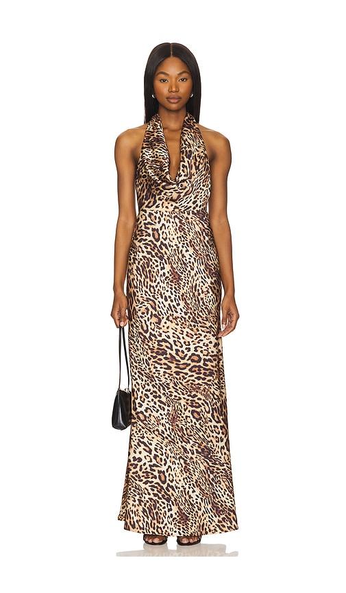 Lovers and Friends Raven Maxi Dress in Brown by LOVERS&FRIENDS