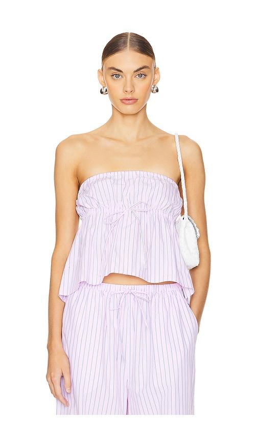 Lovers and Friends Ray Top in Pink by LOVERS&FRIENDS