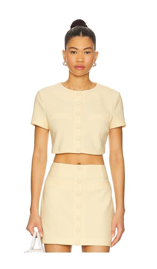 Lovers and Friends Reid Top in Yellow by LOVERS&FRIENDS