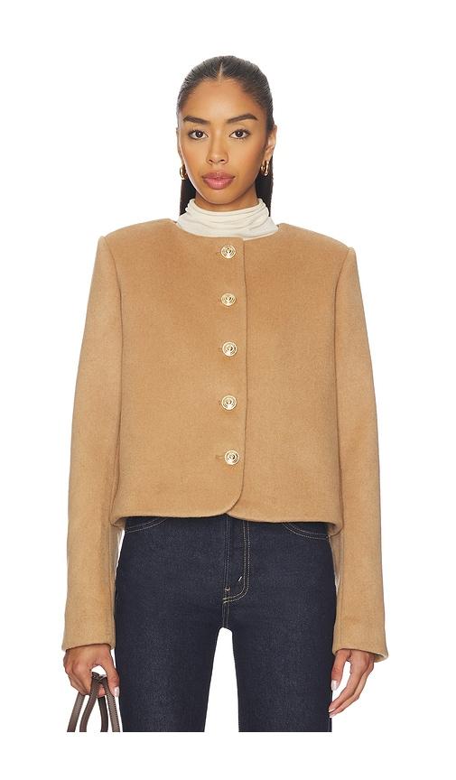 Lovers and Friends Reign Wool Jacket in Beige by LOVERS&FRIENDS