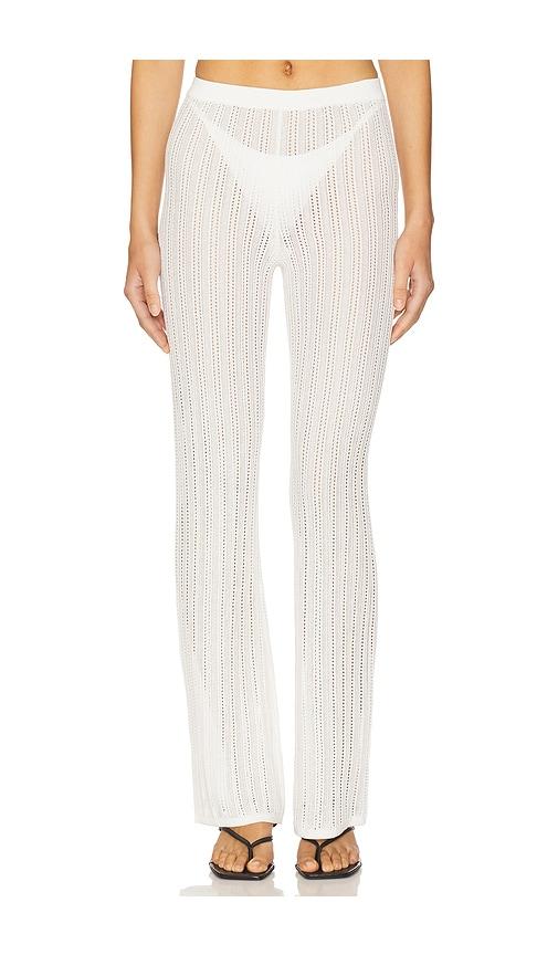 Lovers and Friends Rhoda Knit Pant in Cream by LOVERS&FRIENDS