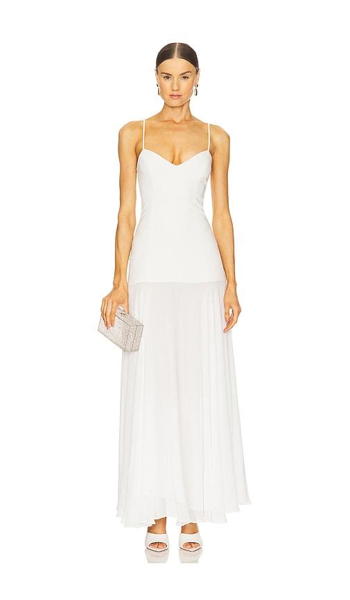 Lovers and Friends Rochelle Gown in White by LOVERS&FRIENDS