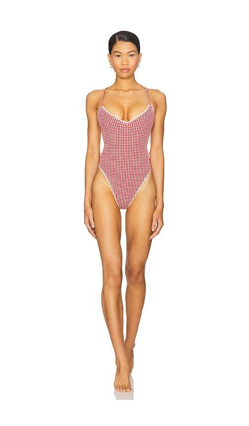 Lovers and Friends Ruby One Piece in Red by LOVERS&FRIENDS