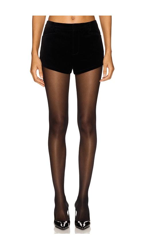 Lovers and Friends Savannah Velvet Short in Black by LOVERS&FRIENDS