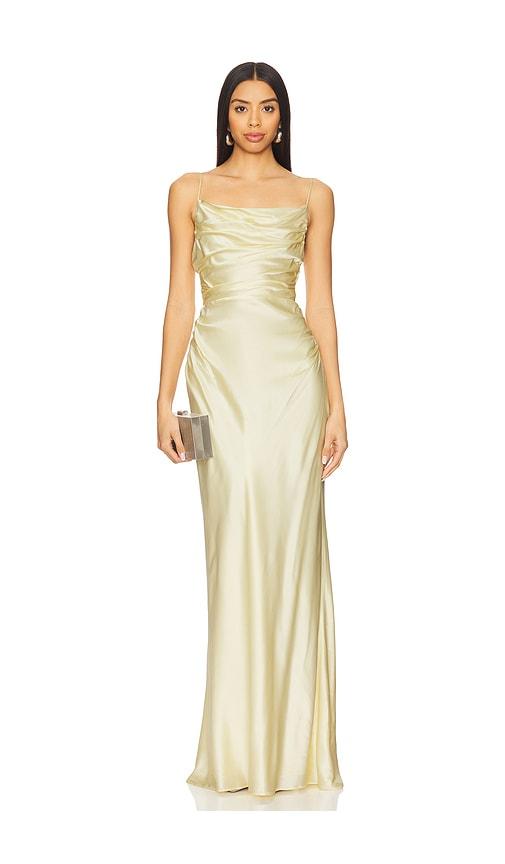 Lovers and Friends Scout Gown in Yellow by LOVERS&FRIENDS