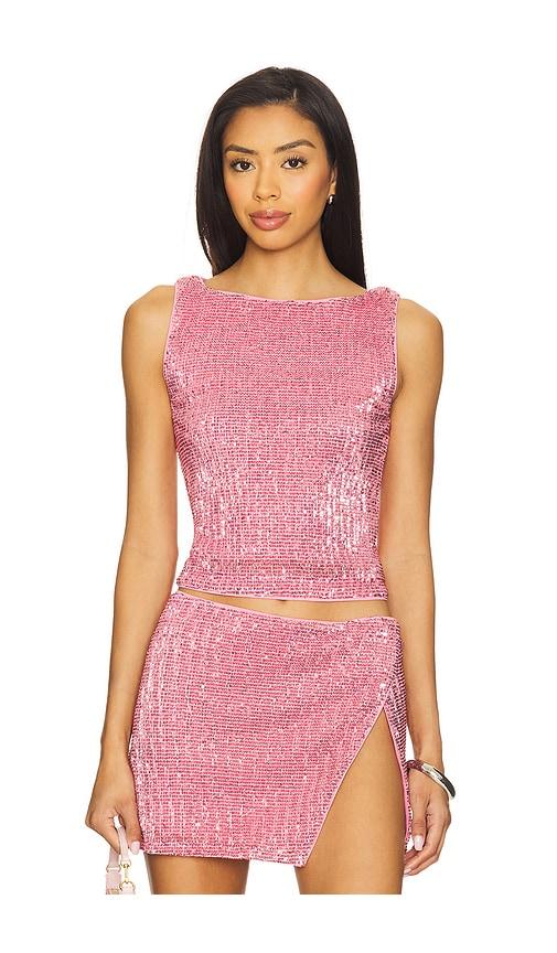 Lovers and Friends Selma Top in Pink by LOVERS&FRIENDS