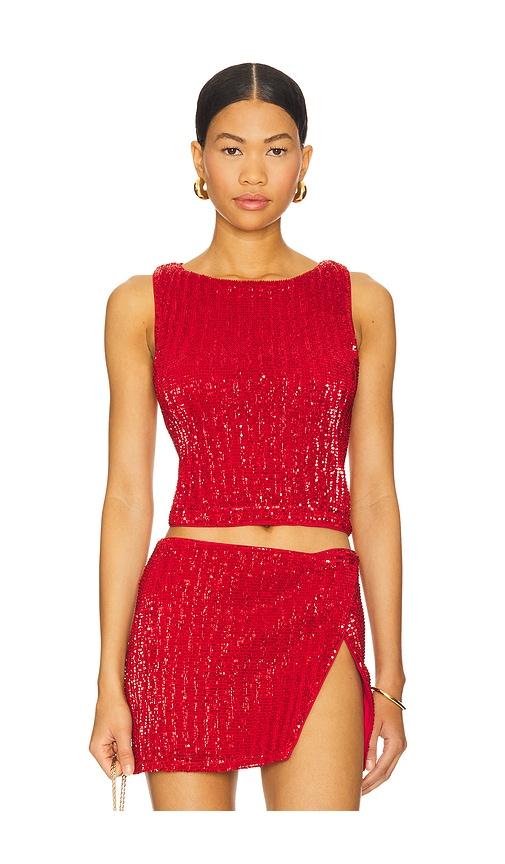 Lovers and Friends Selma Top in Red by LOVERS&FRIENDS