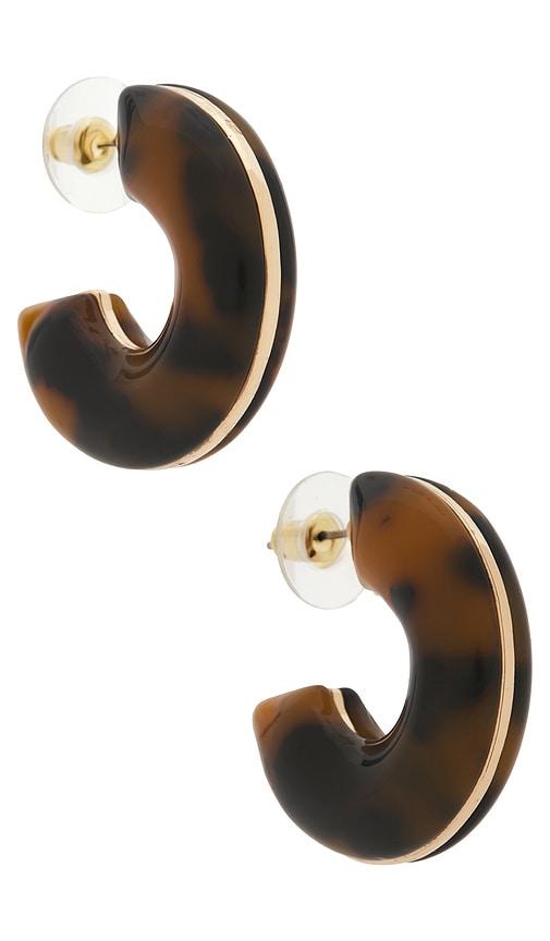 Lovers and Friends Serene Earrings in Brown by LOVERS&FRIENDS