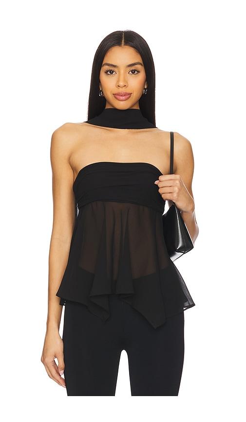 Lovers and Friends Sierra Top in Black by LOVERS&FRIENDS