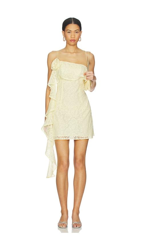 Lovers and Friends Skye Mini Dress in Yellow by LOVERS&FRIENDS
