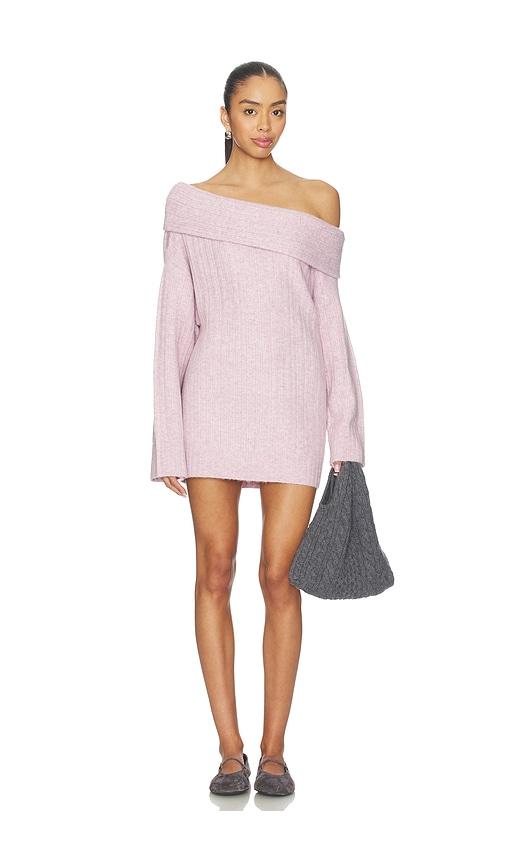 Lovers and Friends Sora Off The Shoulder Mini Dress in Pink by LOVERS&FRIENDS