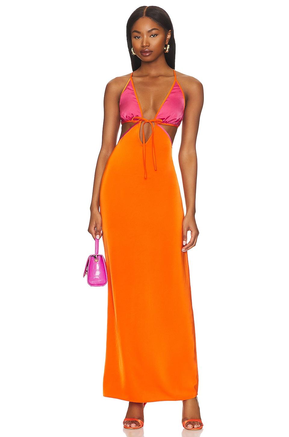 Lovers and Friends Sorbet Maxi Dress in Orange by LOVERS&FRIENDS