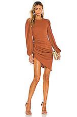 Lovers and Friends Suki Dress in Rust by LOVERS&FRIENDS