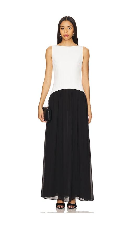 Lovers and Friends Suki Maxi Dress in White,Black by LOVERS&FRIENDS